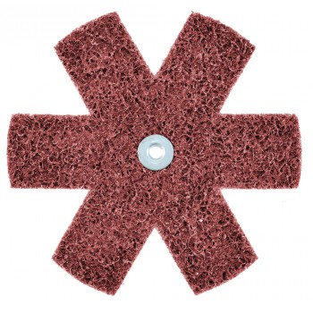 1-1/2" x 1/4"-20 Z-WEB Surface Conditioning Star, MED