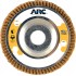 4-1/2" x 7/8" T29 - Angle Face Performance Coated PREDATOR Aluminum Flap Disc, 50 Grit