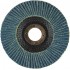 4-1/2" x 7/8" T27 - Flat Face SZA Fiberglass Flap Disc, 120 Grit